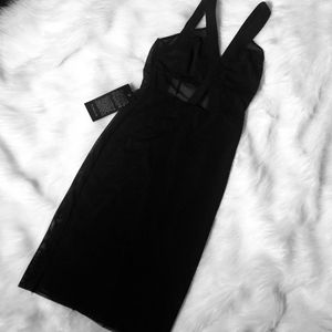 Bebe little black dress♠️♠️